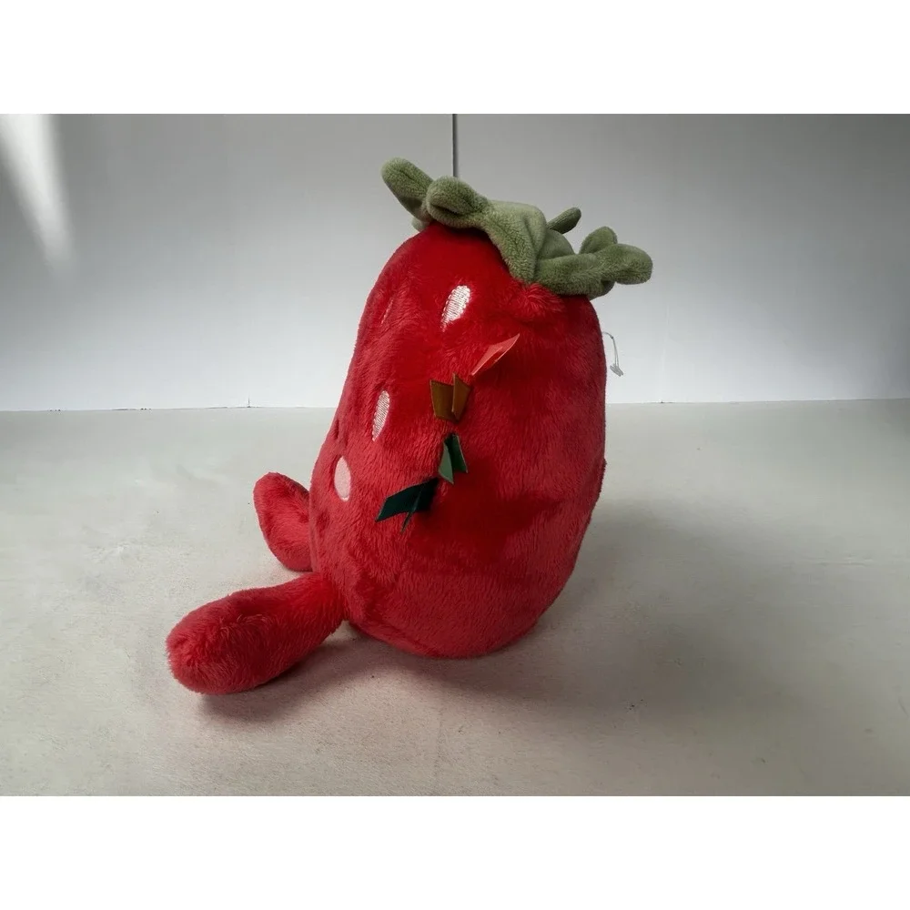 Itzy Ritzy Sweetie Snuggles Bonnie the Strawberry Soft Plush Sensory Stuffed Toy